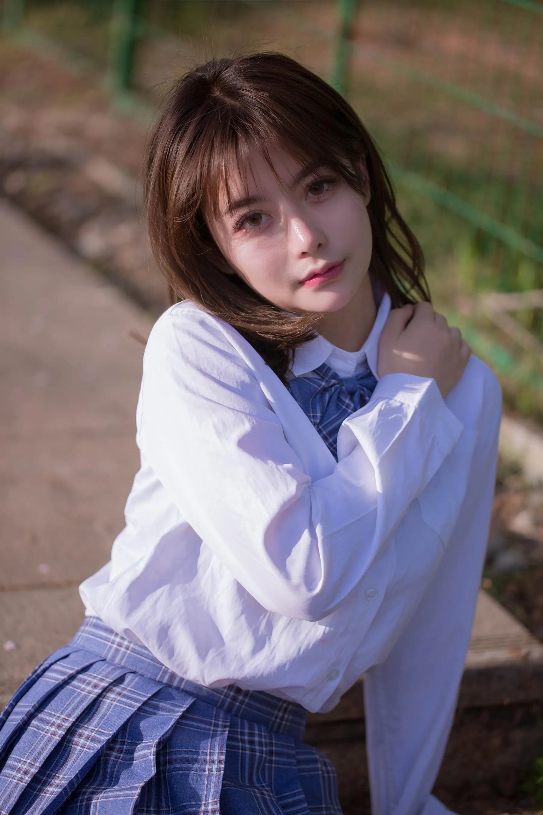 [YITUYU艺图语]2022.02.23 JK写真集 青山情山 [36P]插图6